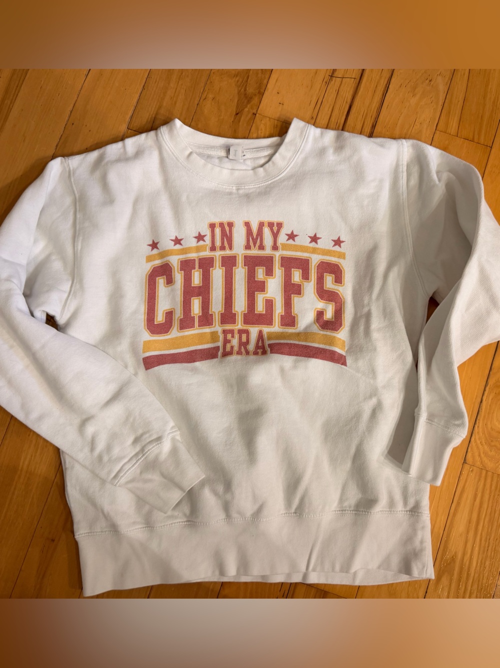 'In My Chiefs Era' Graphic Sweatshirt- from Etsy Sz S